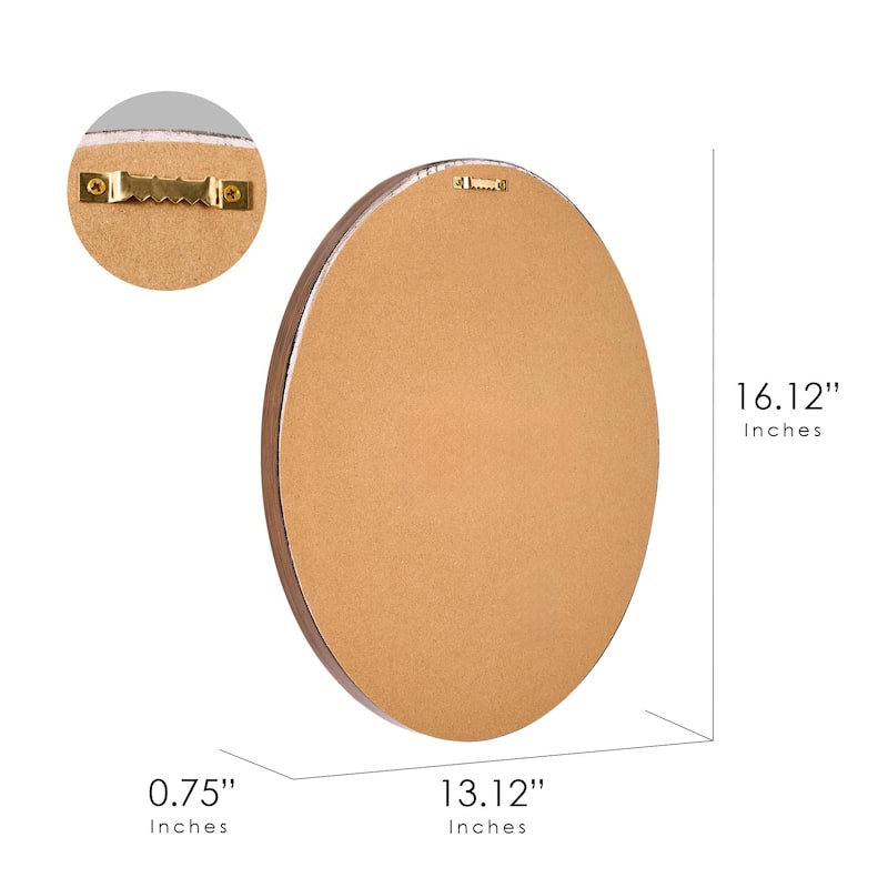 American Art Decor Down to Business Moose Ornate Oval Framed Bar Wall Decor - 16.12" H x 13.12" L x 0.75" D