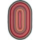 preview thumbnail 21 of 22, SAFAVIEH Handmade Braided Leonore Country Rug 5' x 8' Oval - Multi - Oval