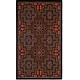 preview thumbnail 3 of 28, SAFAVIEH Handmade Chelsea Eleni French Country Wool Rug 2'9" x 4'9" - Black - Rectangle