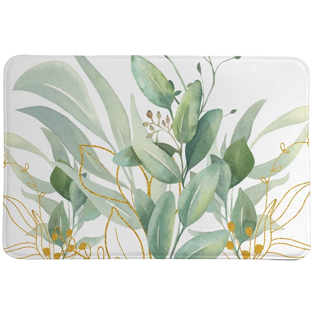 Green Gables Memory Foam Rug