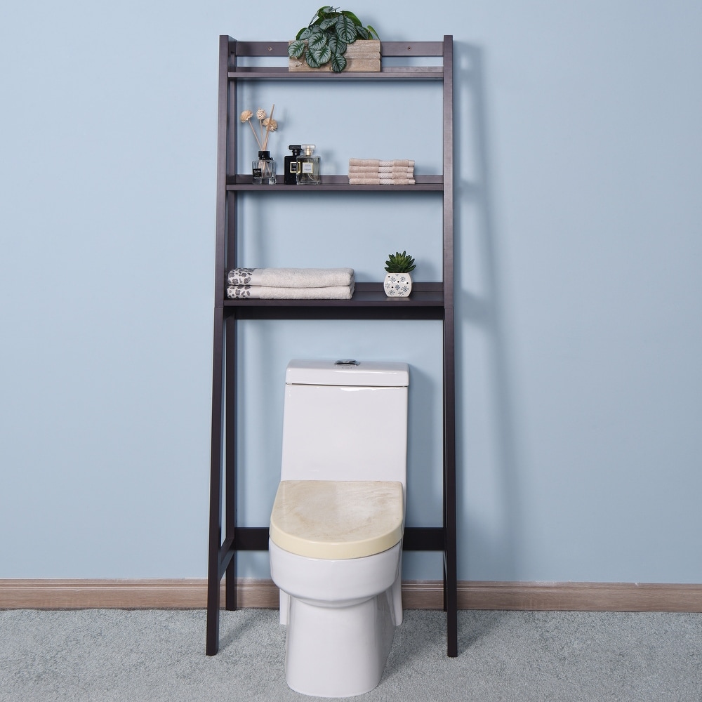 Black Over-the-Toilet Storage - Bed Bath & Beyond