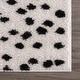 preview thumbnail 7 of 68, Hauteloom Cansu Living Room, Bedroom Area Rug - Contemporary - Plush Pile - Black - 2' x 3'