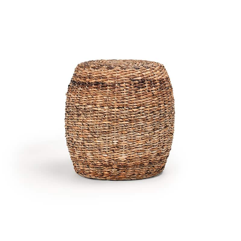 Mobbi Natural Rattan Round End Table by Kosas Home