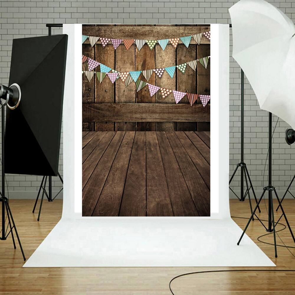 Vinyl Wood Wall Floor Photography Studio Prop Background 3x5FT C Photography Studio Prop Background
