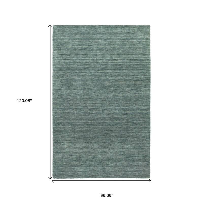 HomeRoots Solid Color Modern Rectangle Area Rug