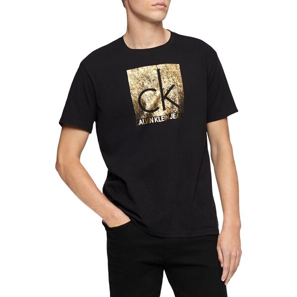calvin klein jeans black t shirt