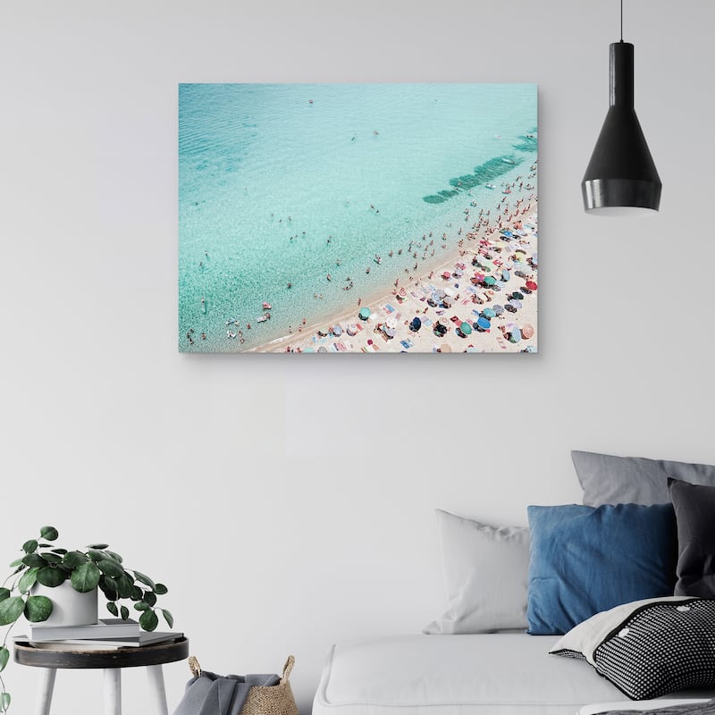 Beach People by Sisi and Seb Canvas Art Print