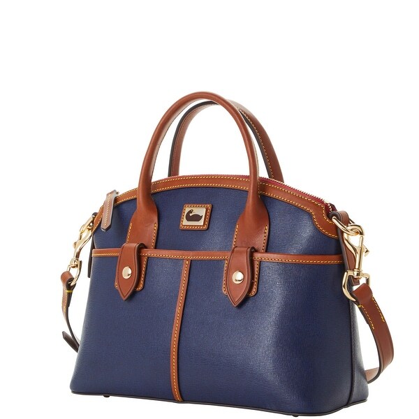 Camden saffiano domed sales satchel