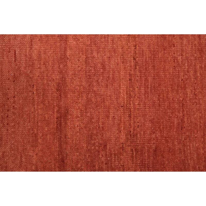 ECARPETGALLERY Hand-knotted Pak Finest Gabbeh Copper Wool Rug - 8'11 x 12'2