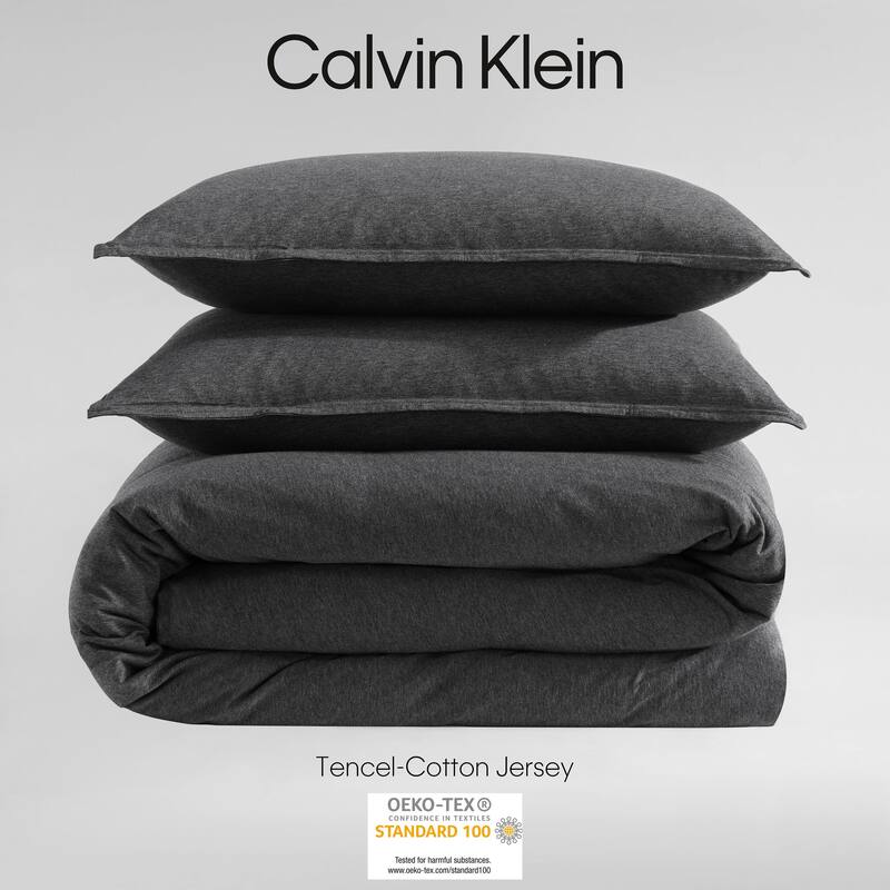 Calvin Klein Modern Cotton Melange Solid Comforter Set