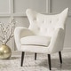 preview thumbnail 1 of 80, Alyssa Mid-century Upholstered Arm Chair by Christopher Knight Home - 30.25"D x 34.25"W x 39.75"H