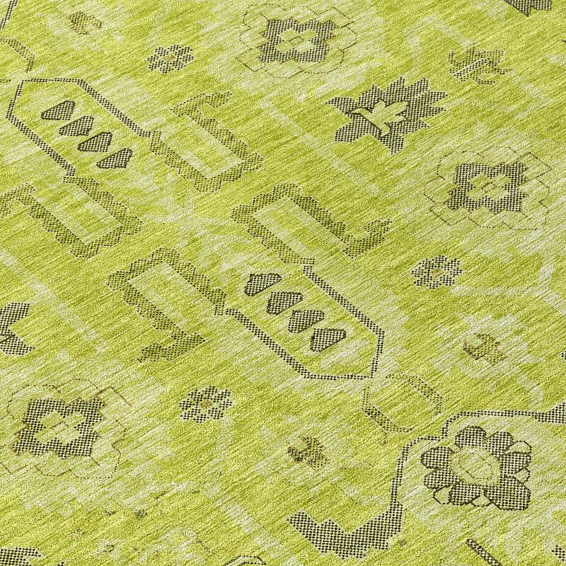 Machine Washable Indoor/ Outdoor Chantille Boho Rug