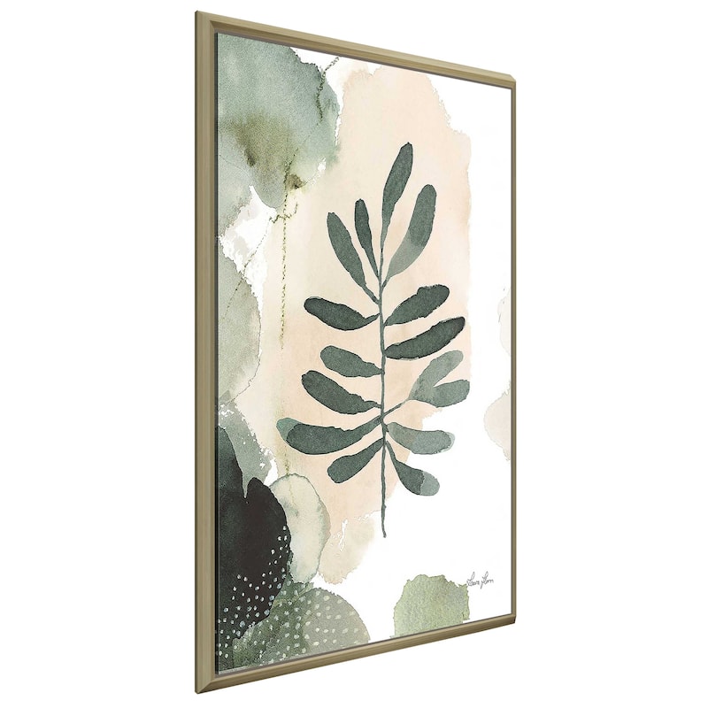 "Sage Bliss III" Print on Floating Canvas