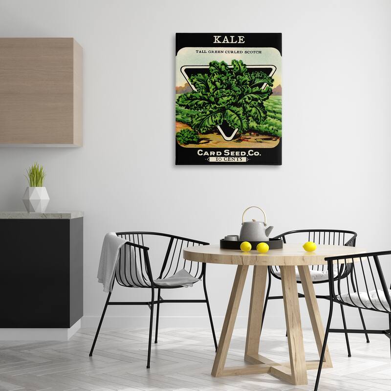 Stupell Vintage Garden Kale Canvas Wall Art Design By Lil' Rue