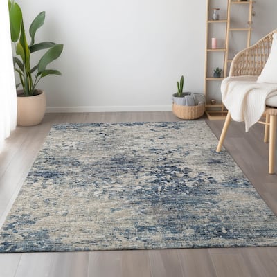 Premium Washable Super Soft Abstract Ombre Mayfield Rug