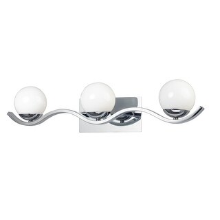 Motion 3-Light Bath Vanity - Polished chrome