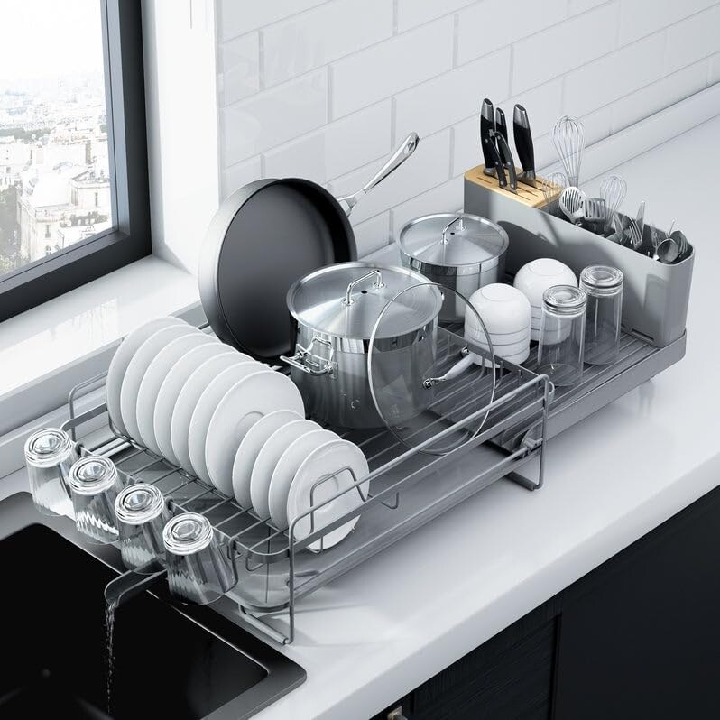 Bed and bath dish rack outlet
