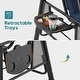 preview thumbnail 26 of 29, MCombo 3 Seat Patio Swings with Canopy, Adjustable Canopy Swing Sets for Backyard, Poolside, Balcony 4092