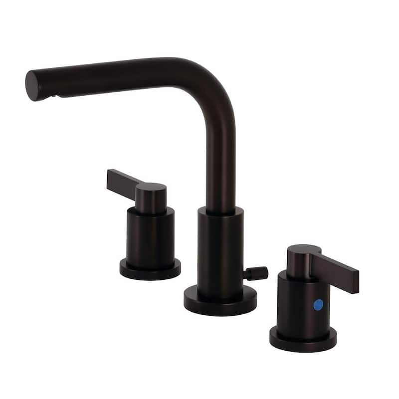 Kingston Brass NuvoFusion 1.2 GPM Deck Mounted Bathroom Faucet with