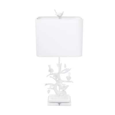 Bird on Branch Acrylic Table Lamp