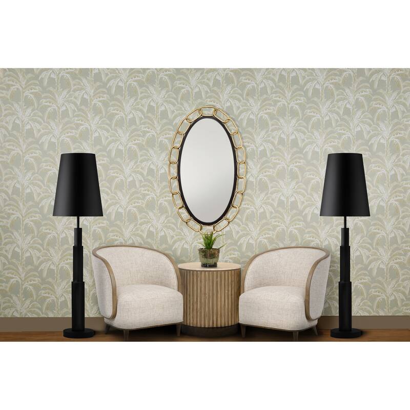 Varaluz Chains of Love Oval Wall Mirror