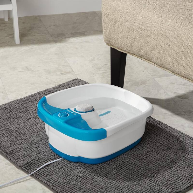 Homedics Bubble Mate™ Foot Spa with Heat (FB‑55) | Bubble Massage • Heat Maintenance • Toenip Control