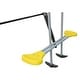 preview thumbnail 2 of 6, XDP Recreation Rising Sun Playground Outdoor Swing Set, Glider, SeeSaw, & Slide - 202 x 106 x 76 inches