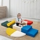 preview thumbnail 1 of 42, Soft Foam Climbing and Crawling Blocks for Toddlers 1-3, Indoor Playset for Babies to Climb, Crawl 7 Pcs / Classic - Premium
