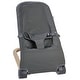preview thumbnail 1 of 8, Giggle Bounce Deluxe Folding Baby Bouncer Seat and Lounger Black