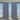 Geometric Pattern Print Eyelet Curtains Navy 1.27 x 2.74m
