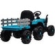 preview thumbnail 19 of 22, Kids Ride on Tractor with Trailer & Parent Remote Control,12V Battery Powered Ride On Tractor Toy with Dual Motors