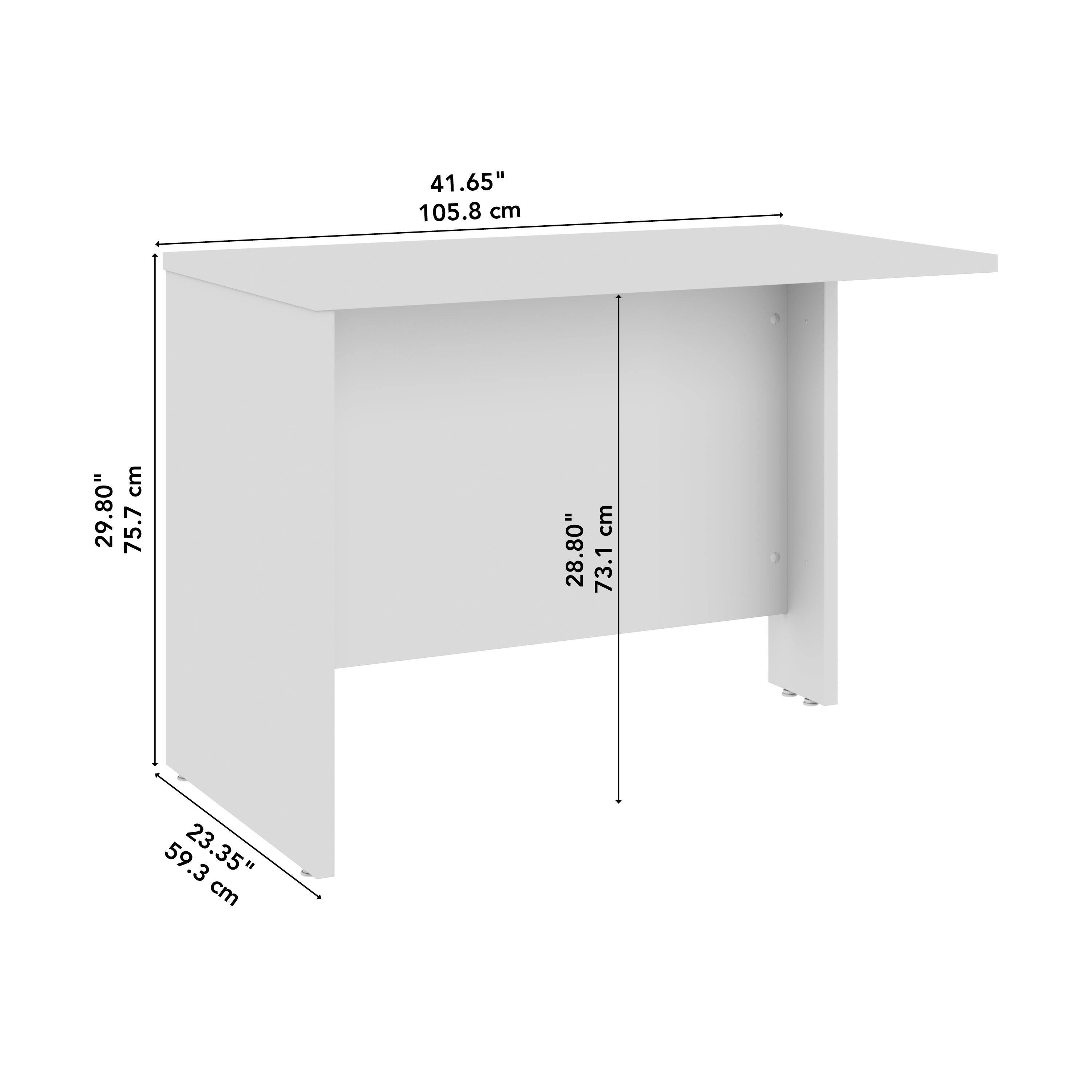 Hampton Heights 42W Desk Return by Bush Business Furniture Bed Bath