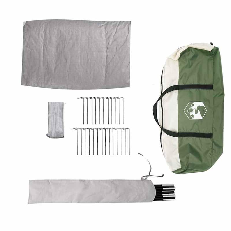 vidaXL Family Tent Tipi Blue Waterproof