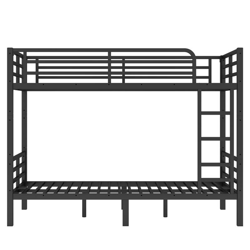 Metal Bunk Bed for Teens and Adults, Space-Saving Design, Noise Reduced