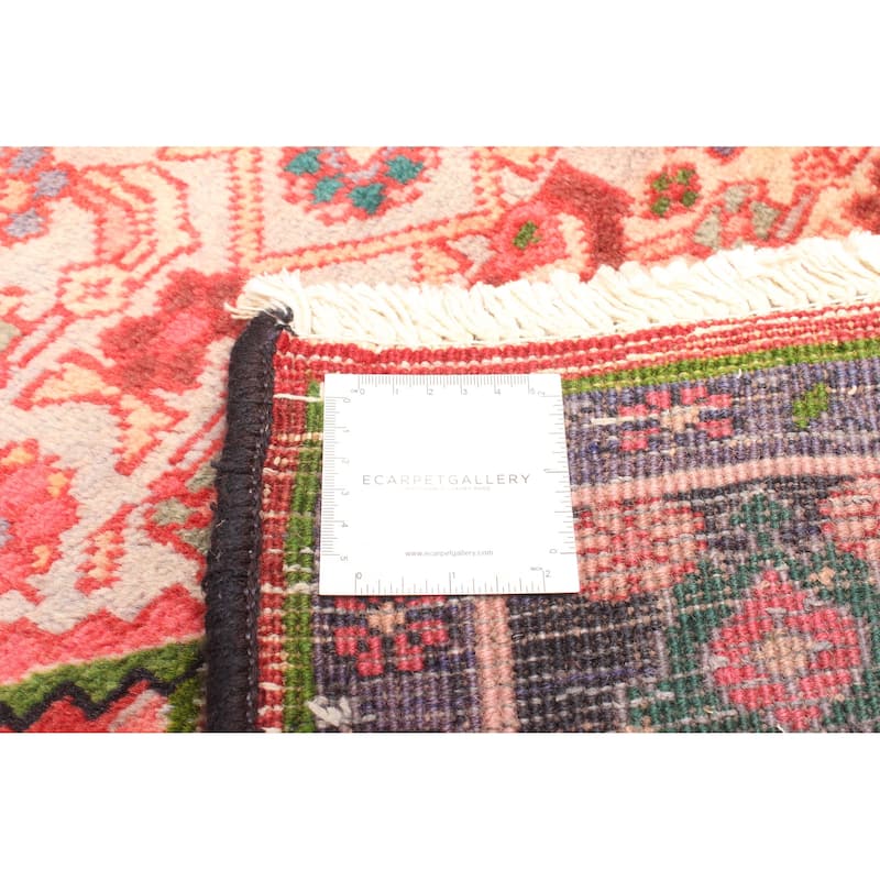 ECARPETGALLERY Hand-knotted Andelz Red Wool Rug - 4'4 x 7'10