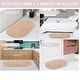 preview thumbnail 7 of 58, Hampton Crochet Bathmat 100% Cotton Non-Slip Bathroom Rug Set, Machine Washable Bath Rug, 5 Piece Bath Mat Set with Contour