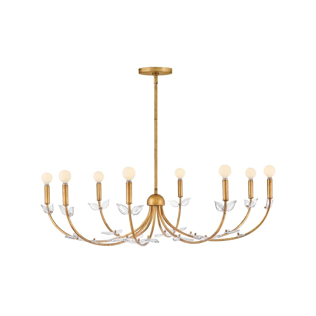 Hinkley Lighting 48288 Aliso 8 Light 42" Wide Crystal Candle Style