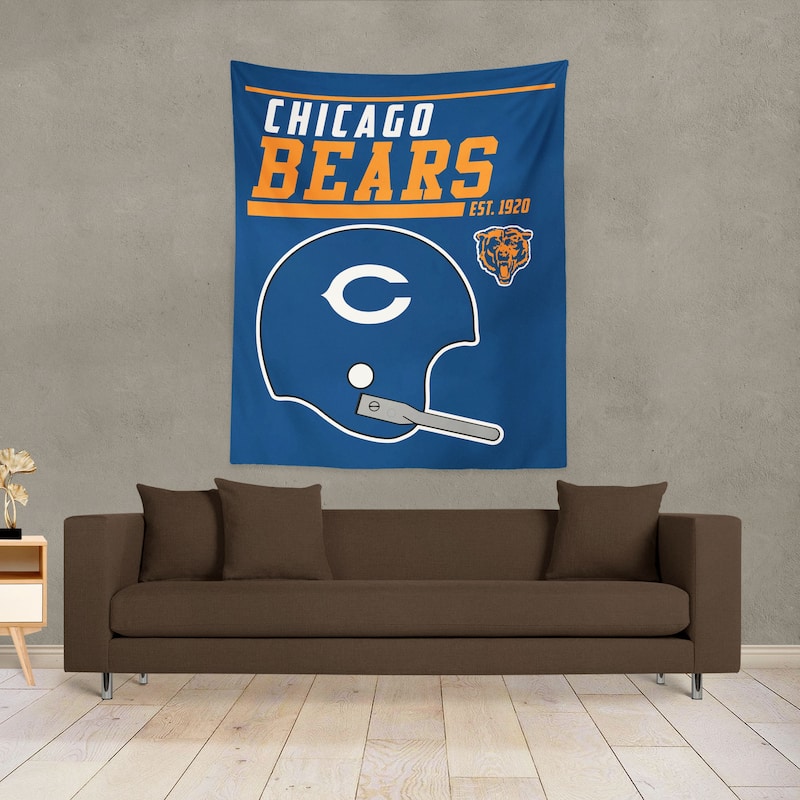 NFL Chicago Bears 40 YD Dash Legacy Wall Hanging - 50"x60"