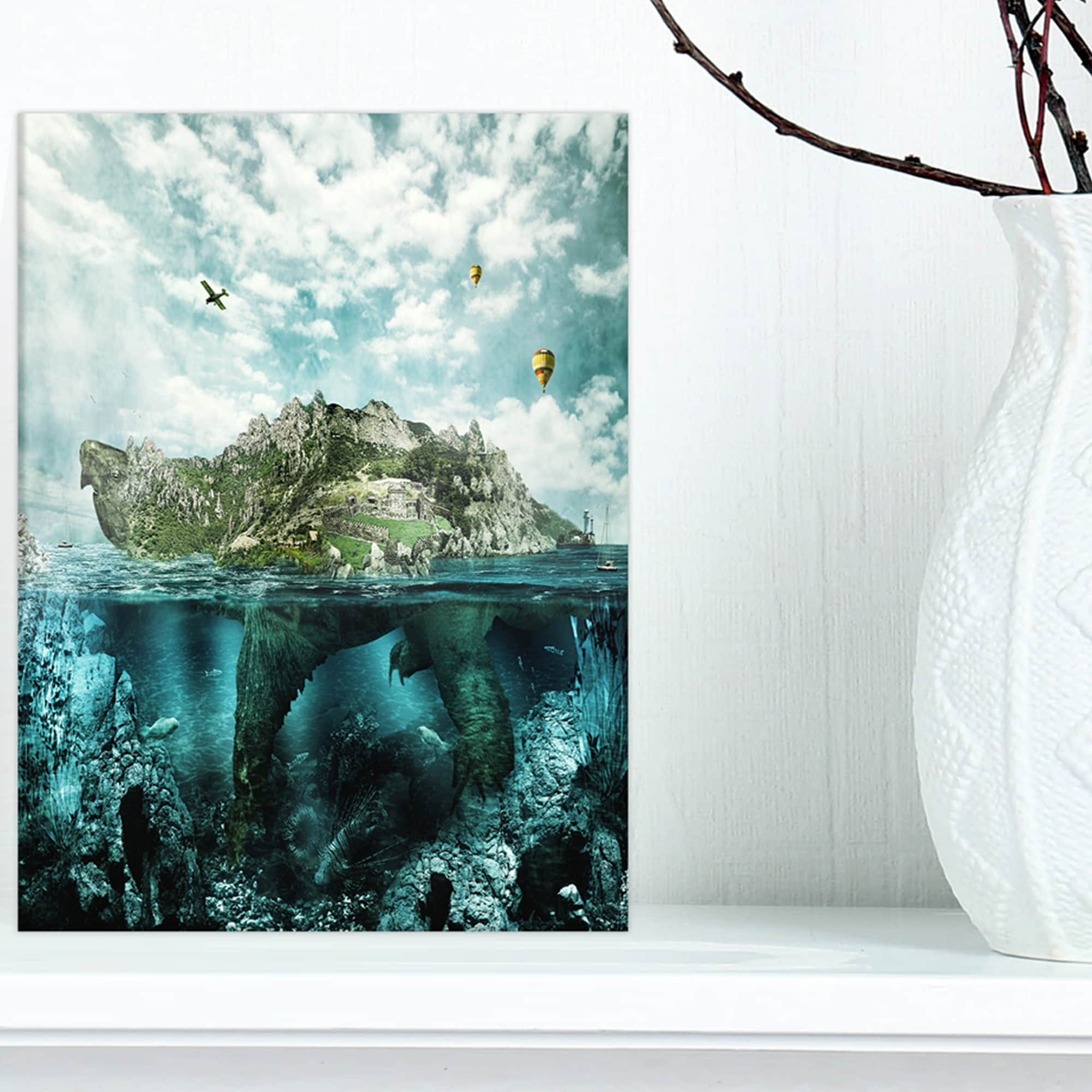 https://ak1.ostkcdn.com/images/products/is/images/direct/3a4449d17675659a5de76265656b62382ea3e202/Designart-%27Island-Like-Large-Fantasy-Turtle%27-Animal-Art-Canvas-Print.jpg