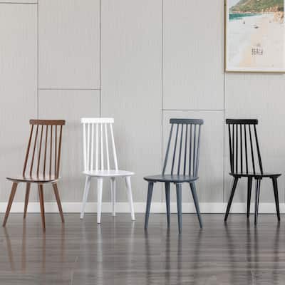 Burris 17"Wide Spindle Wood Dining Chairs