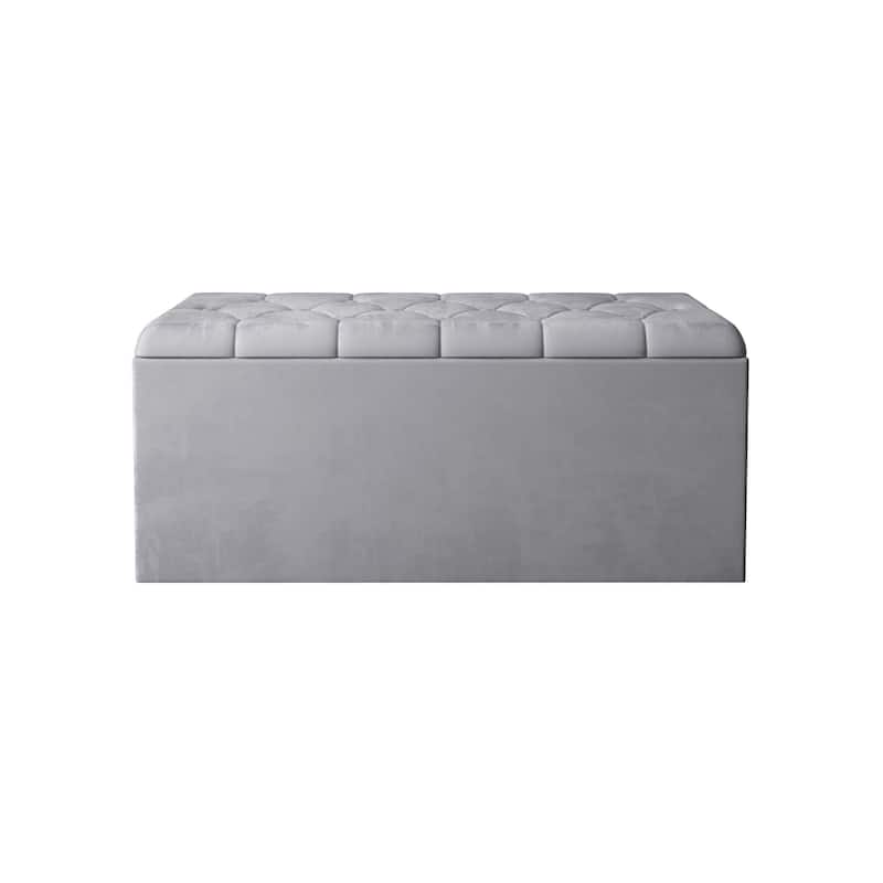 Athena Upholstered Flip Top Storage Bench