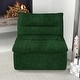 preview thumbnail 22 of 29, Modern Comfy Fabric Lazy Floor Sofa Lounge Chair Bean Bag Couch（5 Colors）