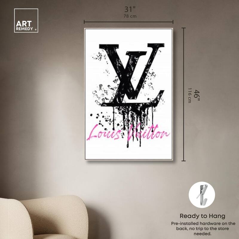 Doll Memories - Louis Drip Canvas by Art Remedy