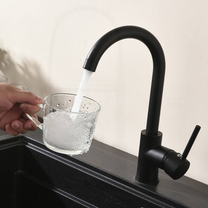 Stainless Steel Single Handle Kitchen Faucet