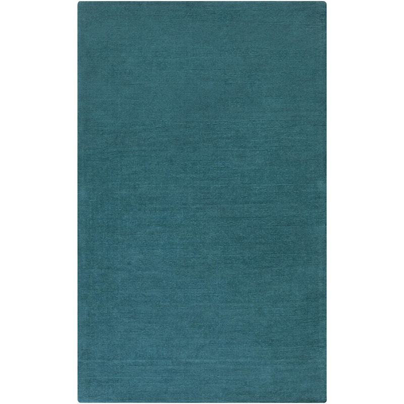 Livabliss Mystique Casual Solid Area Rug - Teal - 7' 6" x 9' 6"