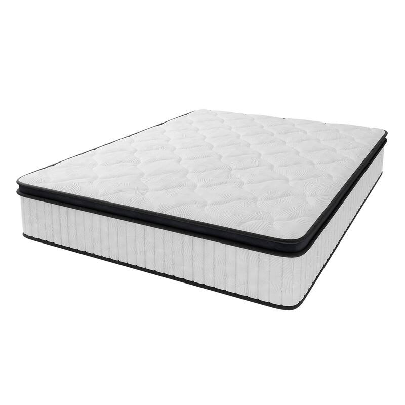 12in Supportive Innerspring Mattress with Memory Foam -Breathable Cover
