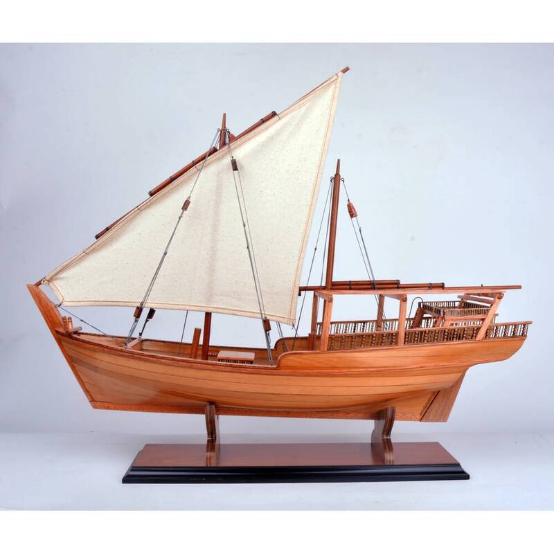 Dhow High Quality Ship Model 24 Inches L