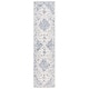 preview thumbnail 7 of 27, SAFAVIEH Handmade Metro Fini Oriental Wool Rug 2'3" x 9' Runner - Blue/Ivory - Runner