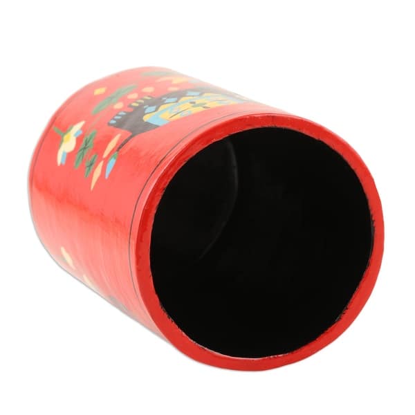 Novica Handmade Tale Of The River Papier Mache Pen Holder Bed Bath