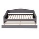 preview thumbnail 6 of 34, Roomfitters Teddy Fleece Twin Size Upholstered Daybed with Light and Trundle, Durable & Easy to Assemble, Ideal for Bedrooms